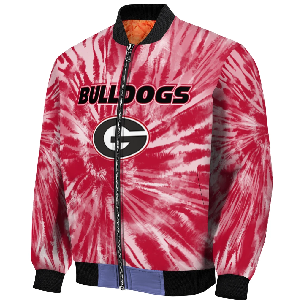 georgia bulldogs dynamic rings red bomber jacket fashion forward georgia bulldogs dynamic rings red bomber jacket fashion forward