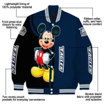georgia southern eagles mickey mouse blue varsity jacket best selling