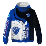 georgia state panthers grid streak blue black windbreaker jacket best selling