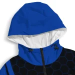 georgia state panthers grid streak blue black windbreaker jacket best selling