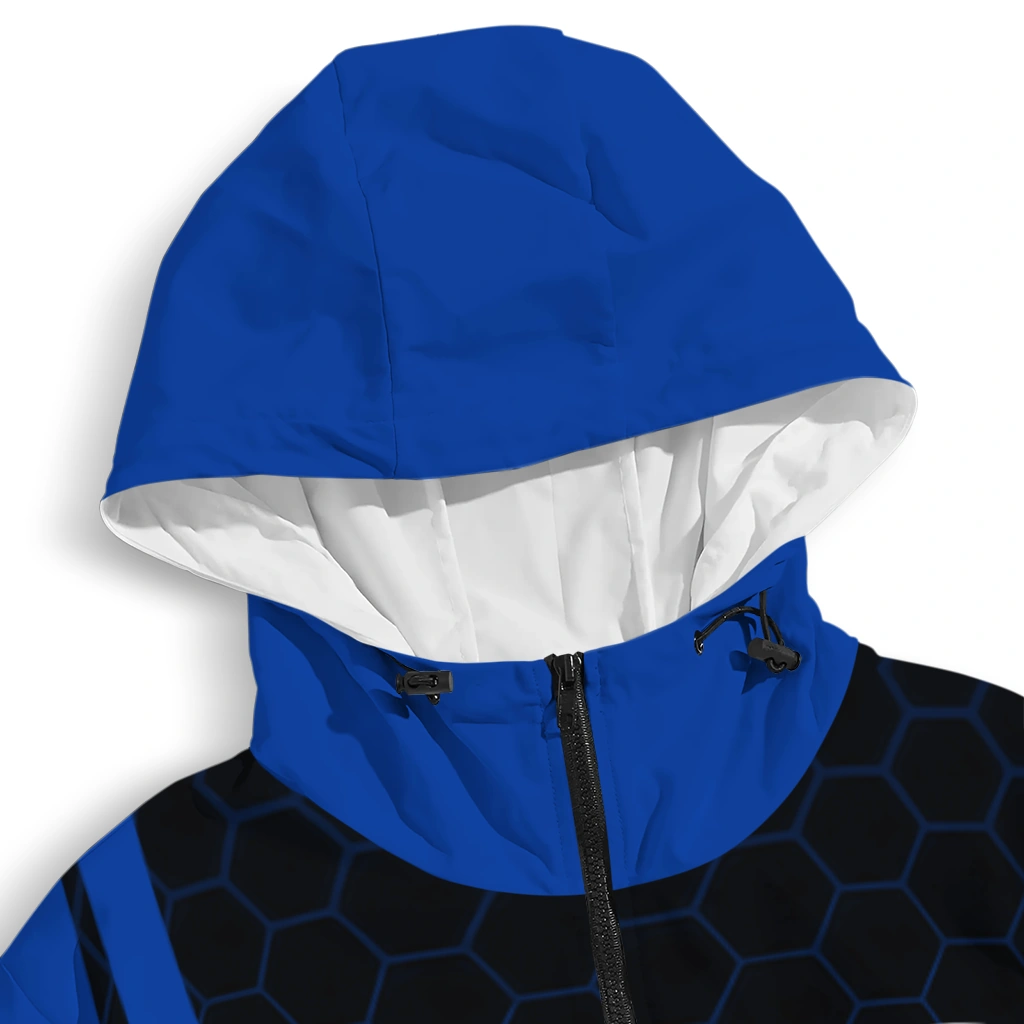 georgia state panthers grid streak blue black windbreaker jacket premium grade georgia state panthers grid streak blue black windbreaker jacket premium grade