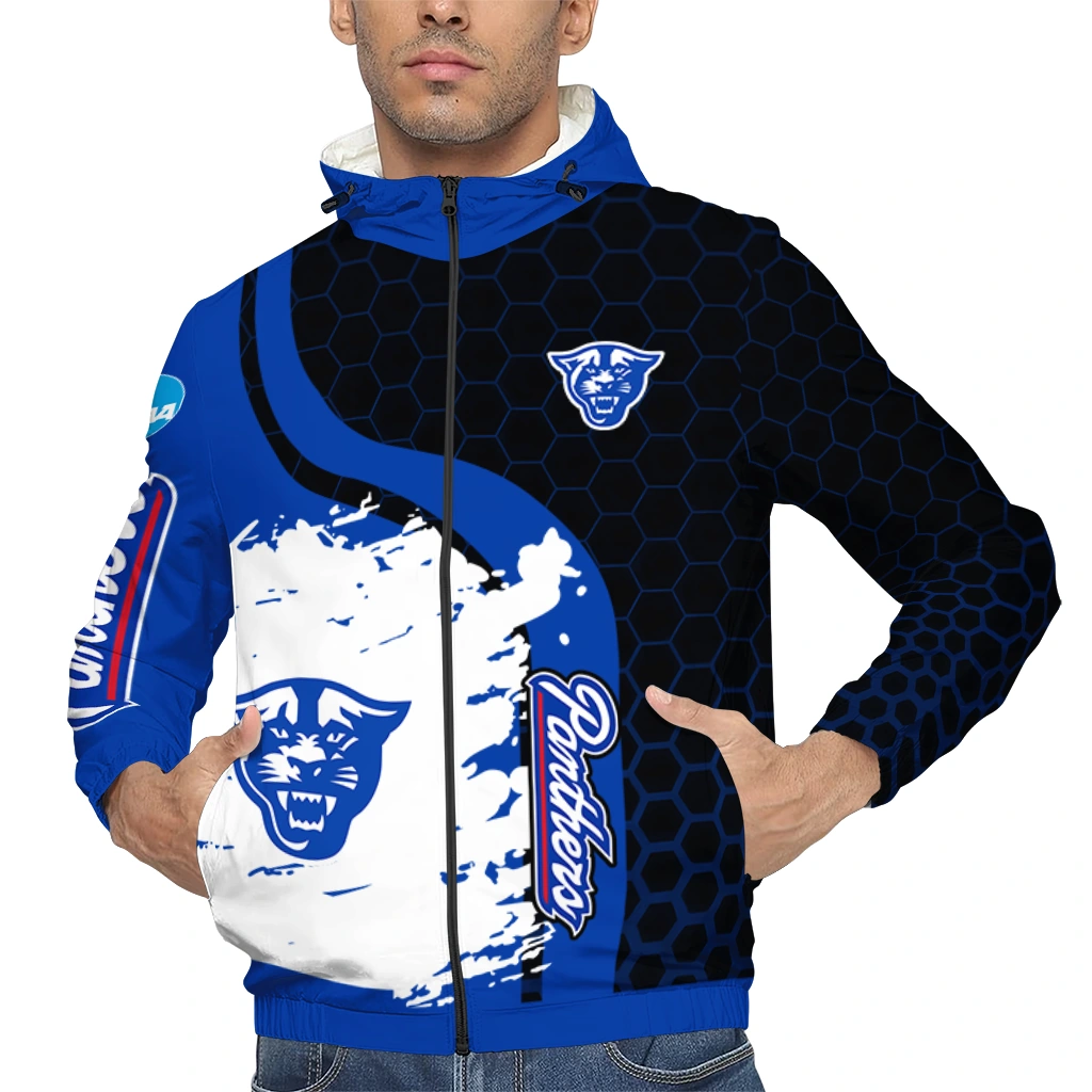 georgia state panthers grid streak blue black windbreaker jacket top rated georgia state panthers grid streak blue black windbreaker jacket top rated