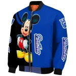 georgia state panthers mickey mouse blue bomber jacket best selling