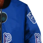 georgia state panthers mickey mouse blue bomber jacket best selling
