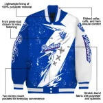 georgia state panthers ripped bolt blue white varsity jacket best selling