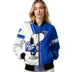 georgia state panthers snoopy attitude blue bomber jacket best selling