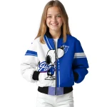 georgia state panthers snoopy attitude blue bomber jacket best selling