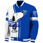 georgia state panthers snoopy attitude blue varsity jacket best selling
