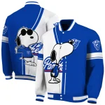 georgia state panthers snoopy attitude blue varsity jacket best selling