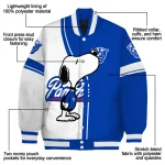 georgia state panthers snoopy attitude blue varsity jacket best selling