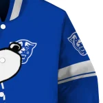 georgia state panthers snoopy attitude blue varsity jacket best selling