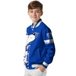 georgia state panthers snoopy attitude blue varsity jacket best selling