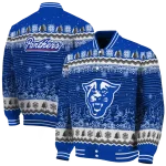 georgia state panthers snowy pines blue varsity jacket best selling