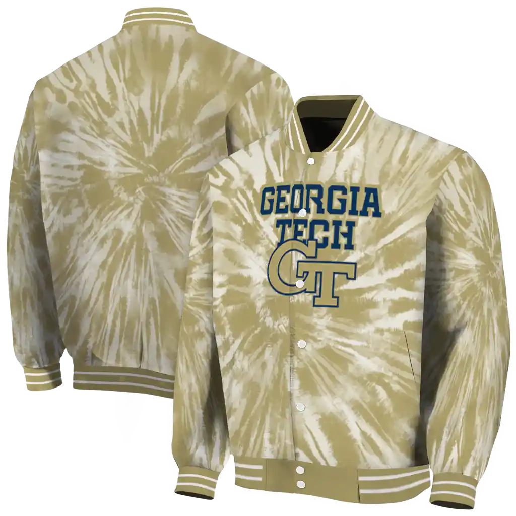 georgia tech yellow jackets dynamic rings gold varsity jacket fashion forward georgia tech yellow jackets dynamic rings gold varsity jacket fashion forward