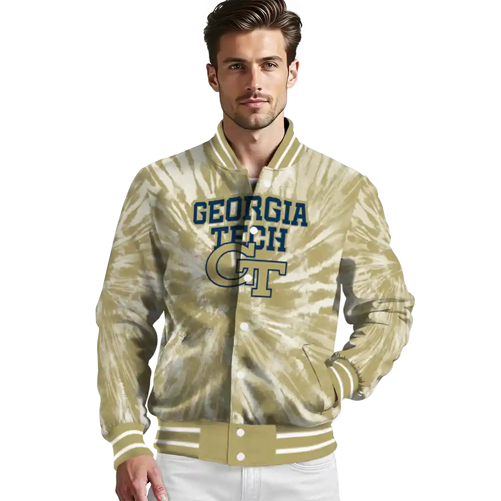 georgia tech yellow jackets dynamic rings gold varsity jacket high quality georgia tech yellow jackets dynamic rings gold varsity jacket high quality