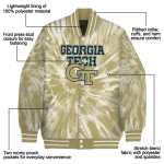 georgia tech yellow jackets dynamic rings gold varsity jacket best selling
