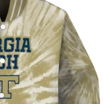 georgia tech yellow jackets dynamic rings gold varsity jacket best selling