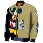 georgia tech yellow jackets mickey mouse gold bomber jacket best selling