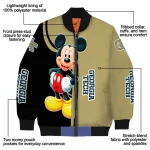 georgia tech yellow jackets mickey mouse gold bomber jacket best selling