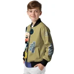 georgia tech yellow jackets mickey mouse gold bomber jacket best selling