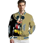 georgia tech yellow jackets mickey mouse gold varsity jacket best selling