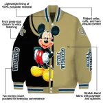 georgia tech yellow jackets mickey mouse gold varsity jacket best selling