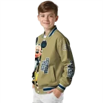 georgia tech yellow jackets mickey mouse gold varsity jacket best selling