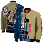 georgia tech yellow jackets minnie mouse gold bomber jacket best selling