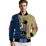 georgia tech yellow jackets minnie mouse gold bomber jacket best selling