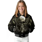 georgia tech yellow jackets skull bite gold black varsity jacket best selling
