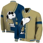 georgia tech yellow jackets snoopy attitude gold varsity jacket best selling