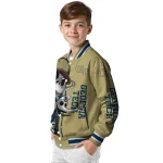 georgia tech yellow jackets spooky grin gold varsity jacket best selling