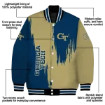 georgia tech yellow jackets urban mark gold varsity jacket best selling