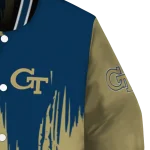 georgia tech yellow jackets urban mark gold varsity jacket best selling