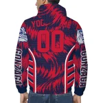 gonzaga bulldogs dynamic heat wave blue windbreaker jacket best selling