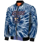 houston astros dynamic rings blue bomber jacket best selling