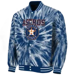 houston astros dynamic rings blue varsity jacket best selling