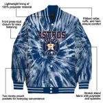 houston astros dynamic rings blue varsity jacket best selling
