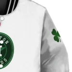 houston astros four leaf icon white green varsity jacket best selling