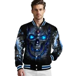 houston astros inferno skull blue black varsity jacket best selling