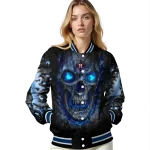 houston astros inferno skull blue black varsity jacket best selling