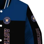 houston astros intricate skull blue black varsity jacket best selling