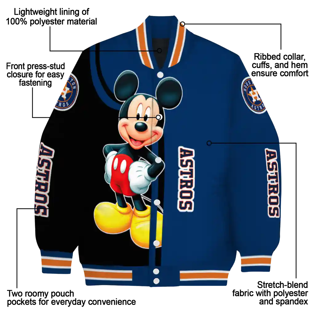 houston astros mickey mouse blue varsity jacket new arrival houston astros mickey mouse blue varsity jacket new arrival