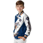 houston astros ripped bolt blue white varsity jacket best selling
