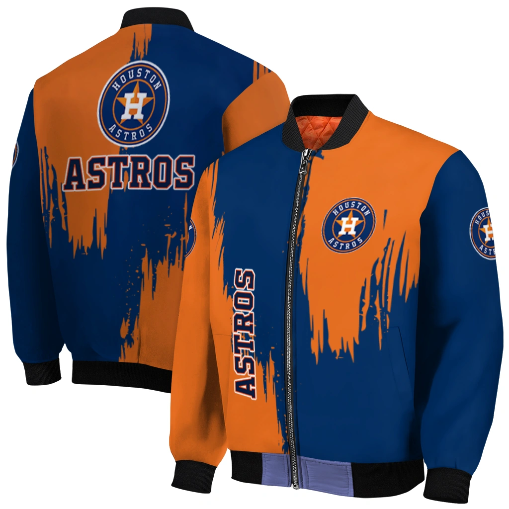 houston astros urban mark blue bomber jacket best selling houston astros urban mark blue bomber jacket best selling