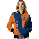 houston astros urban mark blue bomber jacket best selling