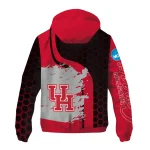 houston cougars grid streak red black windbreaker jacket best selling