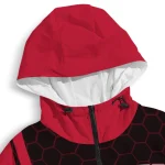houston cougars grid streak red black windbreaker jacket best selling