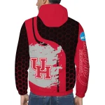 houston cougars grid streak red black windbreaker jacket best selling