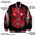 houston cougars inferno skull red black varsity jacket best selling